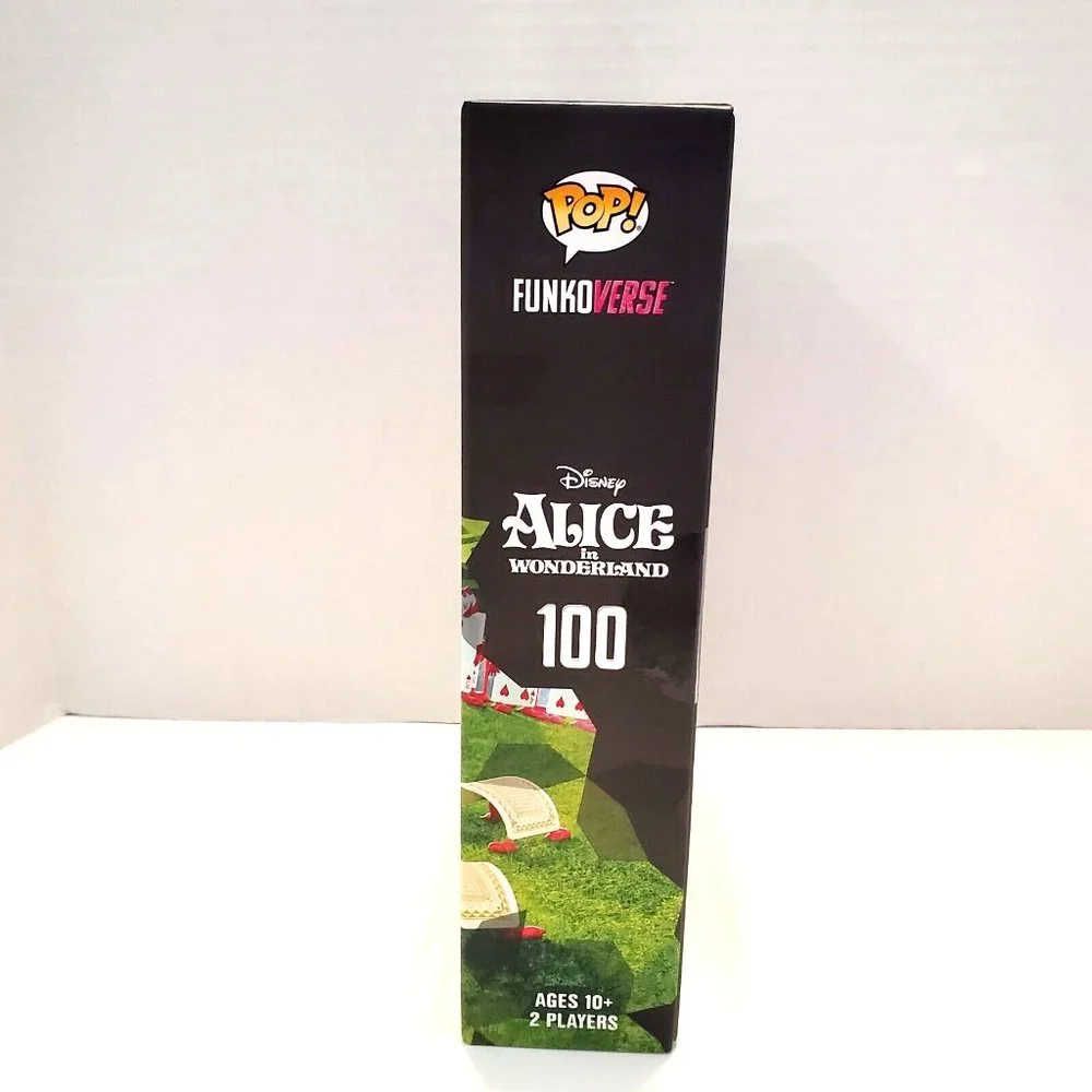 Pop! FUNKOVERSE Alice In Wonderland Strategy Board Game With 2 Characters NEW